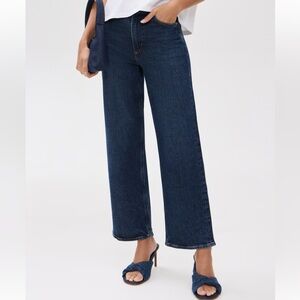 AGOLDE REN High waist wide leg. Echo color.